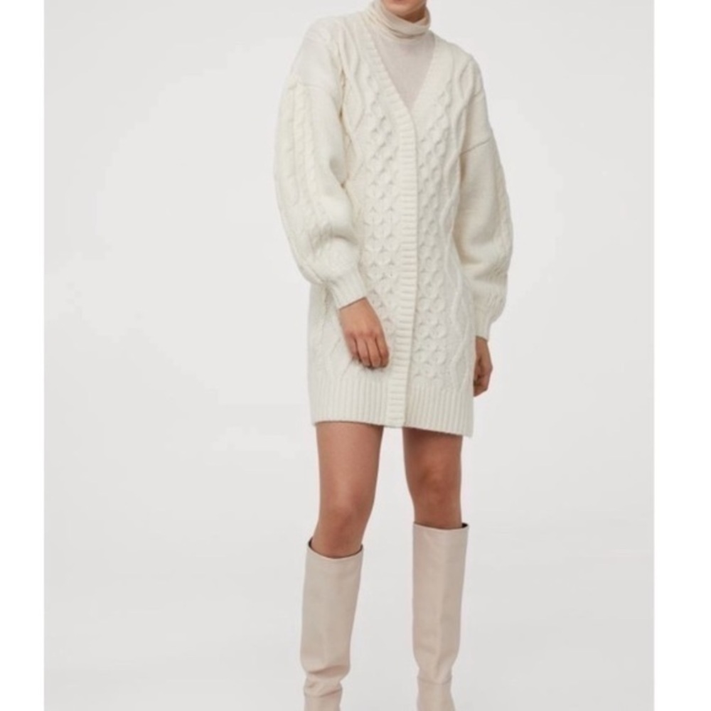 NWT Cable knits Cadigan Dress